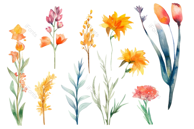 清新图片,鲜花背景元素,鲜花边框PNG,免抠素材